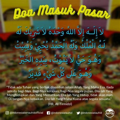 Maybe you would like to learn more about one of these? Doa masuk pasar. | Hidup, Dunia, Islam