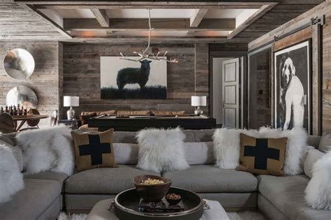 Ski Inski Out Chalet In Montana With Rustic Modern Styling