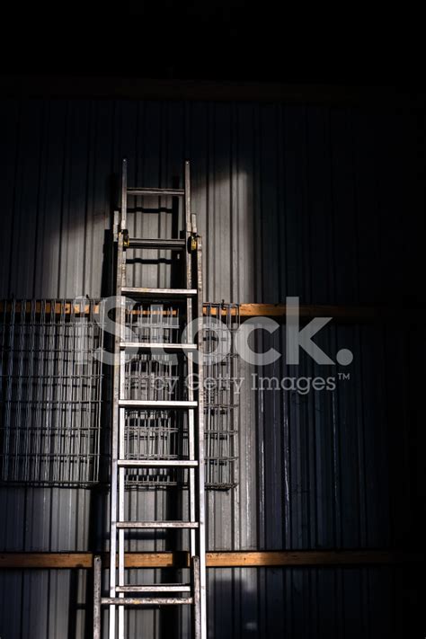 Metal Ladder Stock Photo Royalty Free Freeimages