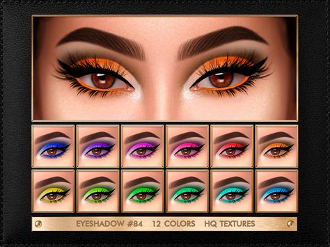 The Sims Resource Eyeshadow 84
