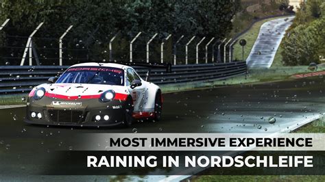 Assetto Corsa Raining In Nordschleife Most Immersive Driving So Far