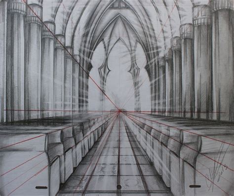 One Point Perspective By Florierend On Deviantart The Leader In Me