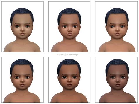 Skintones For Toddler And Child The Sims 4 Sims4 Clove