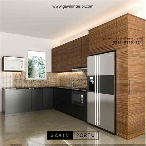 Kitchen set alumini (silver, coklat muda, coklat hitam). Pasang Kitchen Set Coklat Grey Klien Mustika Karang Satria ...