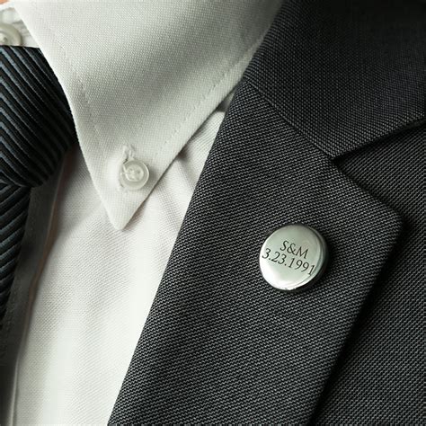 Personalized Tie Pin Create Yours In Silver Or Gold