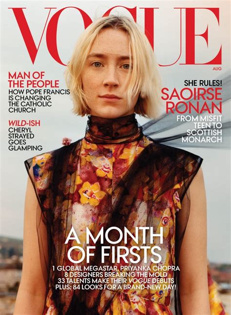 Saoirse Ronan Covers Vogue Magazine Fashion Advice