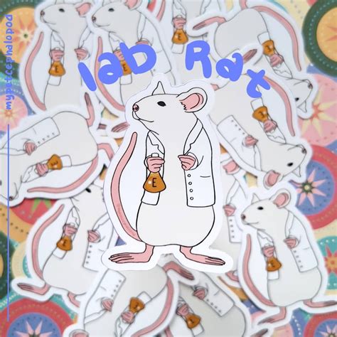 Lab Rat Sticker For You Lab Rats Labrats