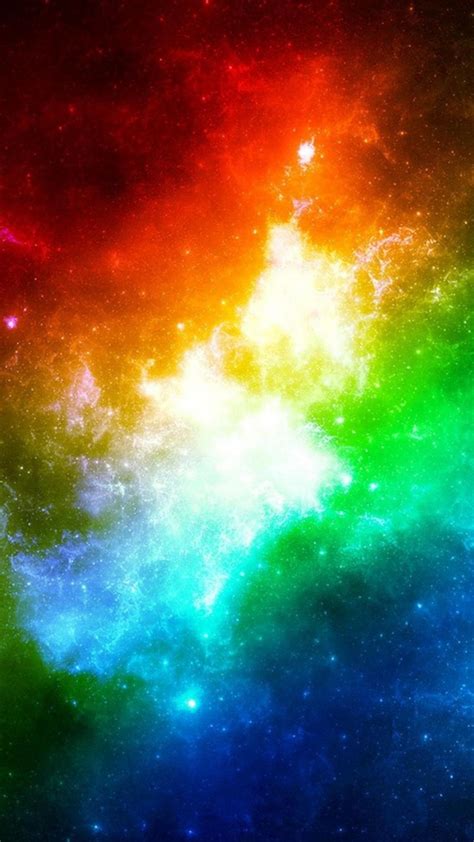 Hd Rainbow Galaxy Wallpaper Hd Download Kumpulan