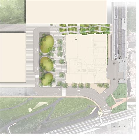 Public Plaza And Coorporate Roof Garden Landscape Architecture