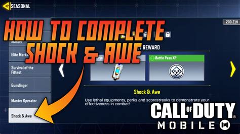 Cod Mobile How To Complete New Seasonal Events Shock And Awe Get Free