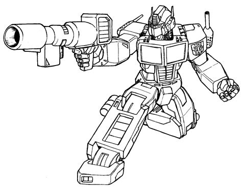 Free coloring pages for kids. Cartoon Images For Colouring Pages: Transformers Coloring Pages For Kids