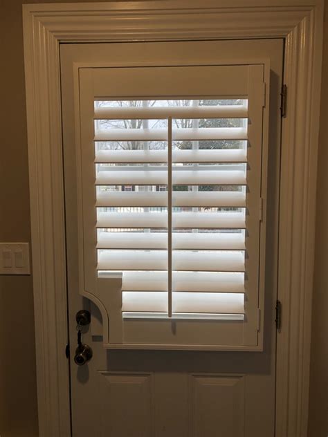 Hunter Douglas 3 12 Louvered Faux Wood Shutters With Front Tilt In