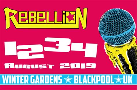 Rebellion Festival 02 03 08 2019 Blackpool Uk Part Ii Out Of The Darkness