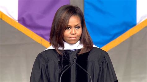 Michelle Obama Gives Final Commencement Speech As First Lady Nbc News
