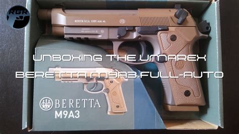 Unboxing The Umarex Beretta M A Caliber Full Auto Co Bb Gun