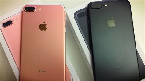 Iphone 7 plus rose gold güncel teknolojilerin sağladığı avantajları değerlendirebilmeniz için uygun bir seçimdir. iPhone 7 PLUS Unboxing + Review | Matte Black, Rose Gold ...