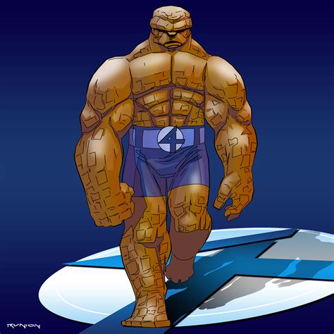 Fantastic Four The Thing By Arunion On Deviantart