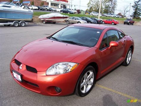 2006 Sunset Orange Pearlescent Mitsubishi Eclipse Gs Coupe 3483907