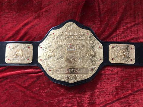 Wcw World Heavyweight Wrestling Champion Belt Goldberg Replica 1999