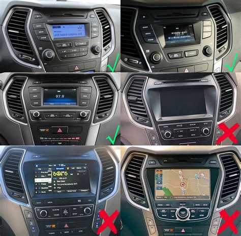 Hyundai Santa Fe Aftermarket Gps Navigation Car Stereo 2012 2017