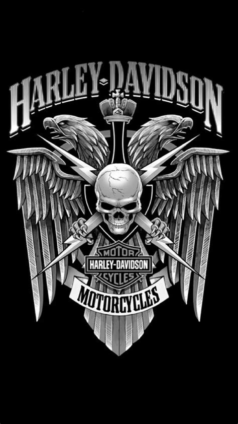 Harley Davidson Logo Black And White Free Harley Davidson Logos How To