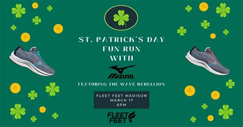 St Patricks Day Fun Run Fleet Feet Madison And Sun Prairie