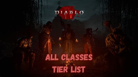 Diablo 4 Best Class Tier List [all Ranked] Veryali Gaming