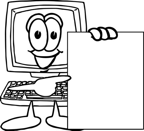 Computer Parts Coloring Pages At Getdrawings Free Download