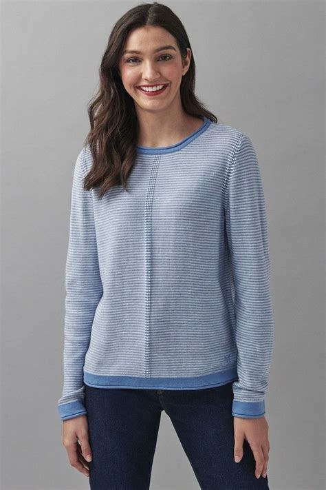 womens crew clothing company elodie jumper blue in 2021 crew clothing clothes jumpers for