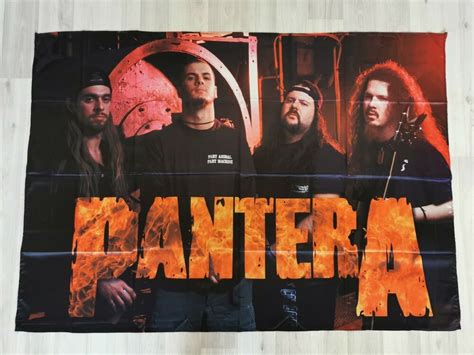 Pantera Band Photo Flag Cloth Poster Banner Groove Metal Dimebag