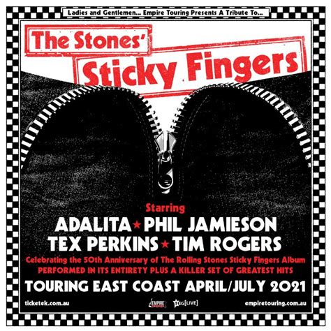 Sticky Fingers Tribute Tour Adds New Shows In Sydney And Brisbane St Shows SOLD OUT Life