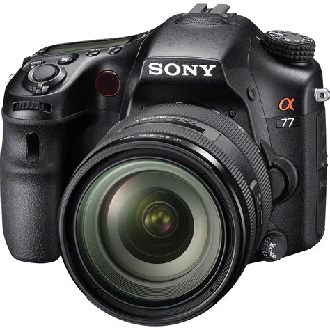Sony Alpha A77 Dslr Camera With 16 50mm F28 Dt Lens Slta77vq