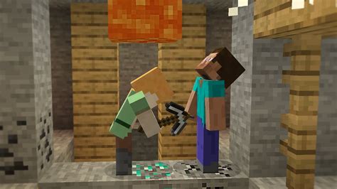 Alex Vs Steve In Minecraft Part 1 Youtube