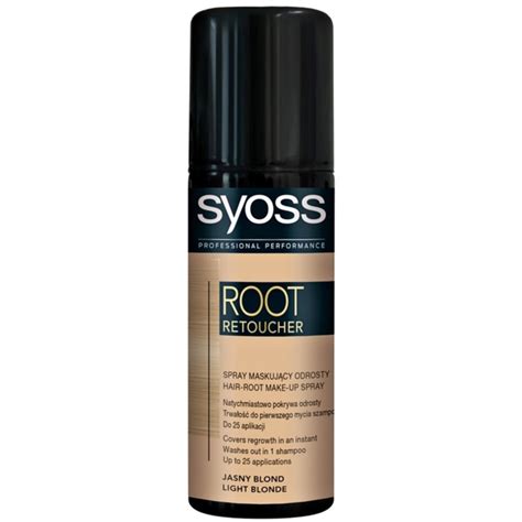 Discover root touch up cover up at l'oréal paris. SYOSS ROOT RETOUCHER Root Touch-Up Hair Dye In Spray ...