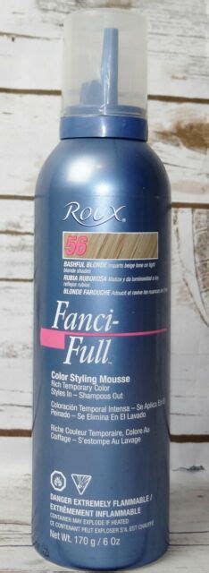 Roux Fanci Full Mousse 56 Bashful Blonde 6 Fluid Ounce For Sale Online