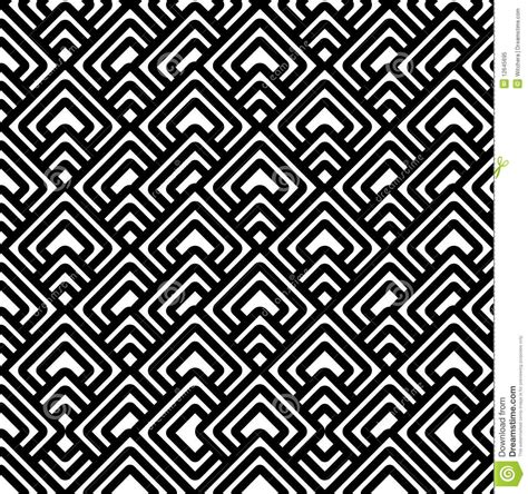 Black And White Geometric Patterns Royalty Free Stock Photo