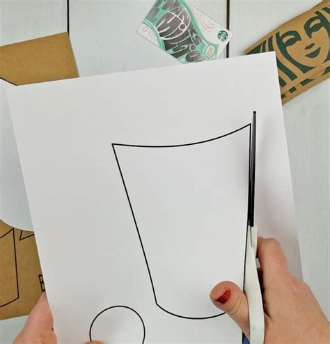 Download Coffee Cup Gift Card Holder Template FREE PDF and SVG File ...
