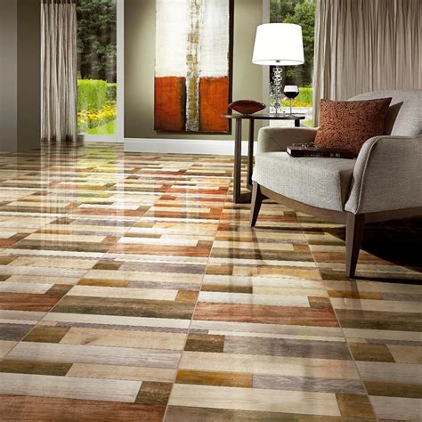 Gres Porcelanico Nauta Madera Mix Gris Brillante 60x60 Cm 144 M2