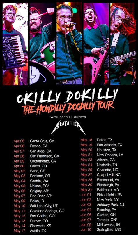 Okilly Dokilly Ned Flanders Metal Tour The Circle Pit