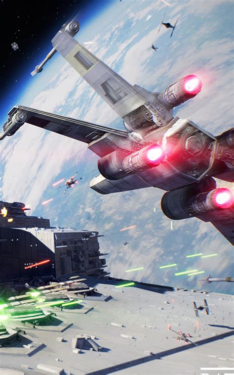 Spaceship Star Wars Battlefront Ii 4k Ultra Hd Mobile Wallpaper