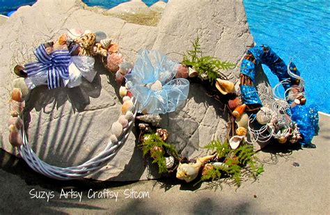 Feature Friday Summer Seashell Wreaths