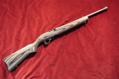 Ruger 1022 Stainless Black Laminat For Sale At