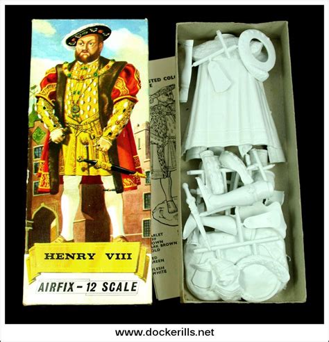 Airfix Henry Viii 112 Scale Kit Vintage Boxed Kit Old Toys