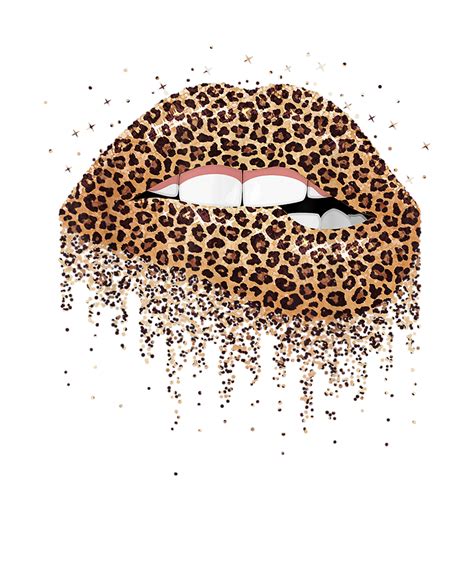 Transparent Background Gold Dripping Lips Risakokodake