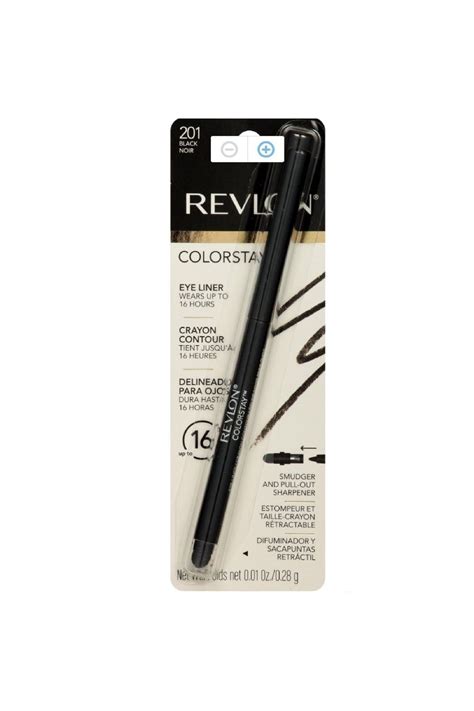 Revlon Colorstay Eyeliner Pencil Black 201 001 Oz Pack Of 12 Revlon Colorstay Eyeliner