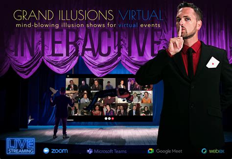 Virtual Magic Show Canada Via Zoom Featuring Toronto Corporate