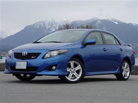 Check out the full specs of the 2009 toyota corolla sedan xrs, from performance and fuel economy to colors and materials. Test Drive: 2009 Toyota Corolla XRS - Autos.ca