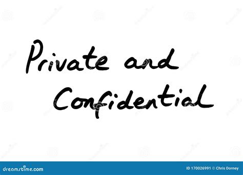 Private And Confidential Stock Illustration Illustration Of Secrecy