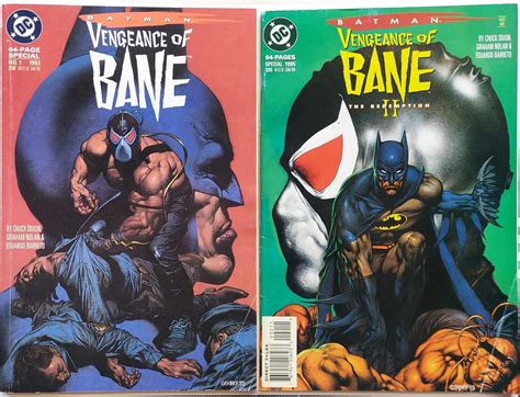 Batman Vengeance Of Bane 1993 1 2 Complete Set