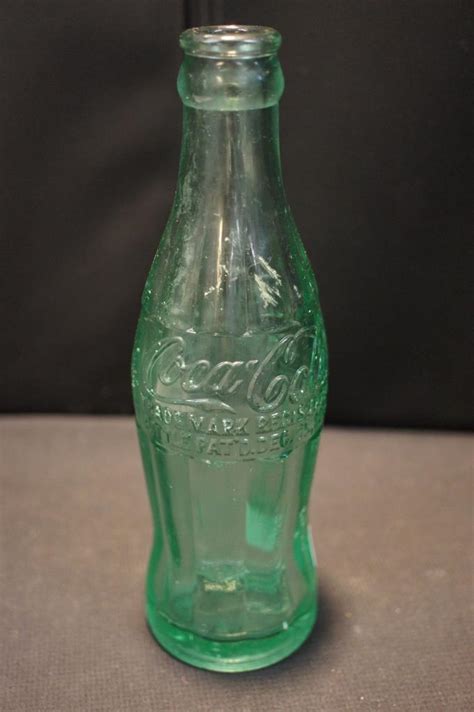 Sold Price Vintage Coca Cola Glass Bottle Green February 6 0117